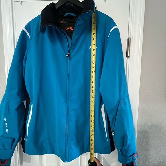 KJUS Mens Ski Jacket Primaloft Size M Blue - Picture 5 of 8